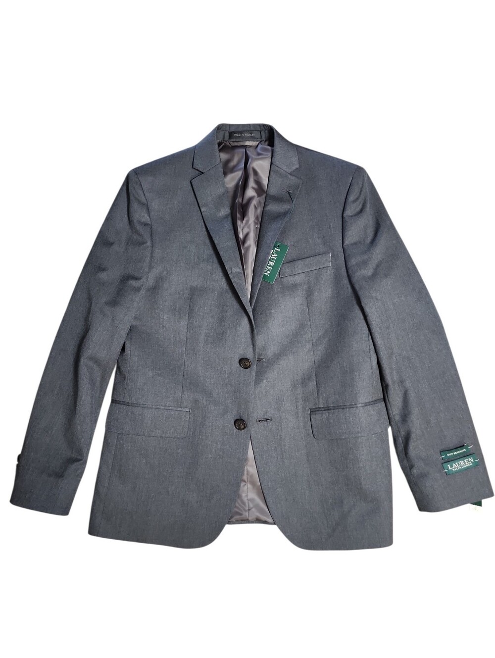 Lauren Ralph Lauren Blayton Gray Suit Jacket‎ Size 18R